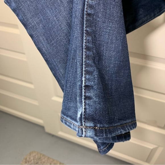 dkny Jeans Mercer Minimalist Dark Wash Stretchy Denim Slim Boot Jeans 8 - Picture 11 of 12